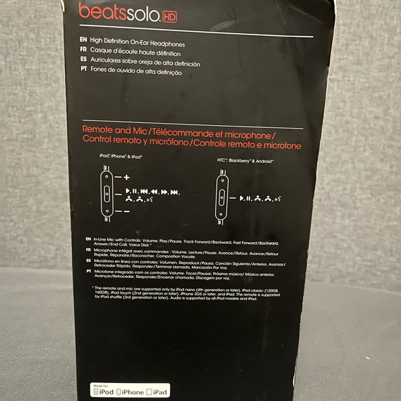 Beats by Dre Headphones Beats By Dr Dre Beats Solo Hd Wired Poshmark